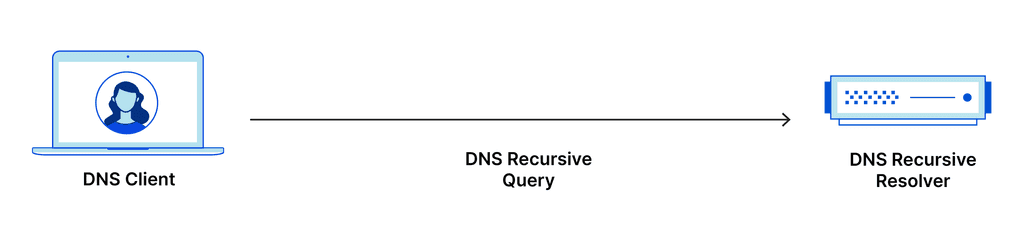 dns recursive query